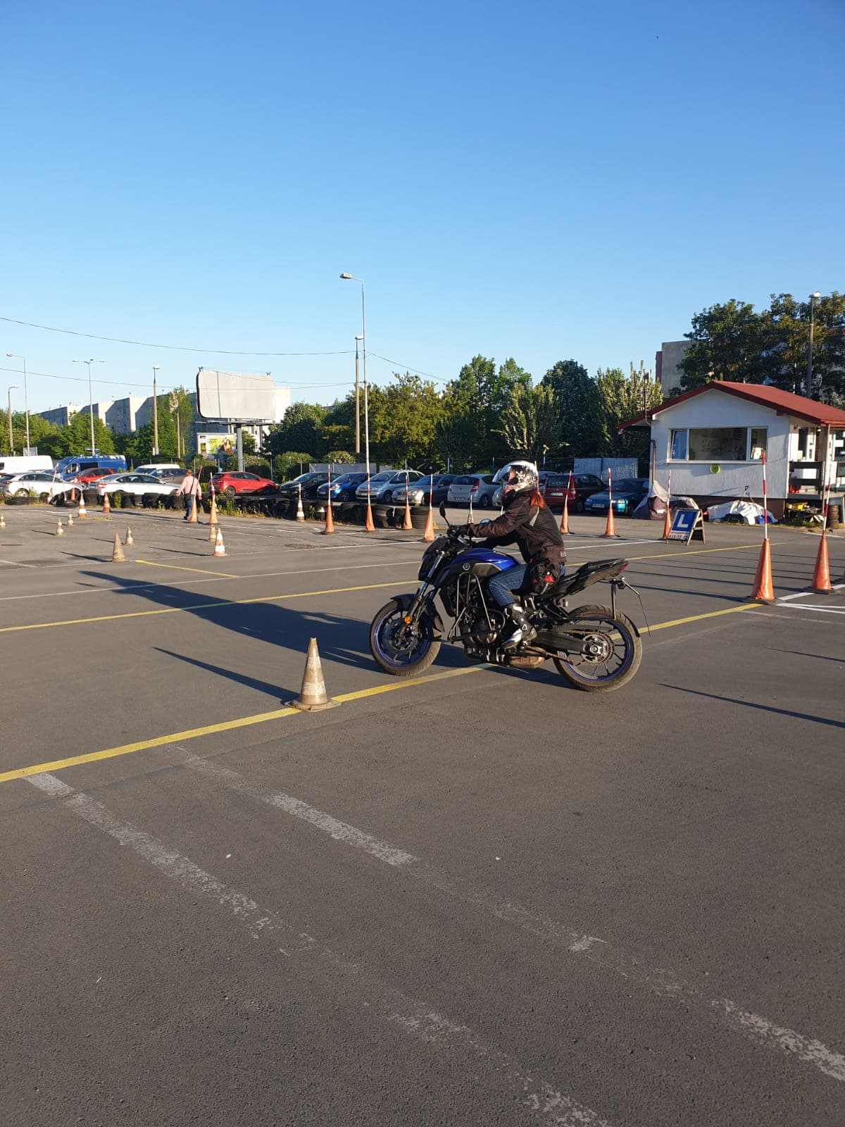 Motocykl egzaminacyjny Kraków nauka jazdy OSK 5