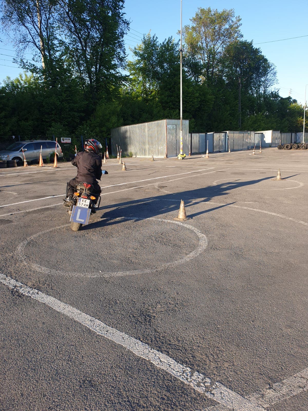 Szkoła jazdy Kraków Czyżyny motocykl szkoleniowy OSK 5